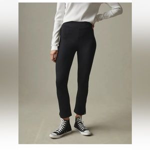 NWT American Giant PONTE LEGGING KICK FLARE Super Black Size 6 S